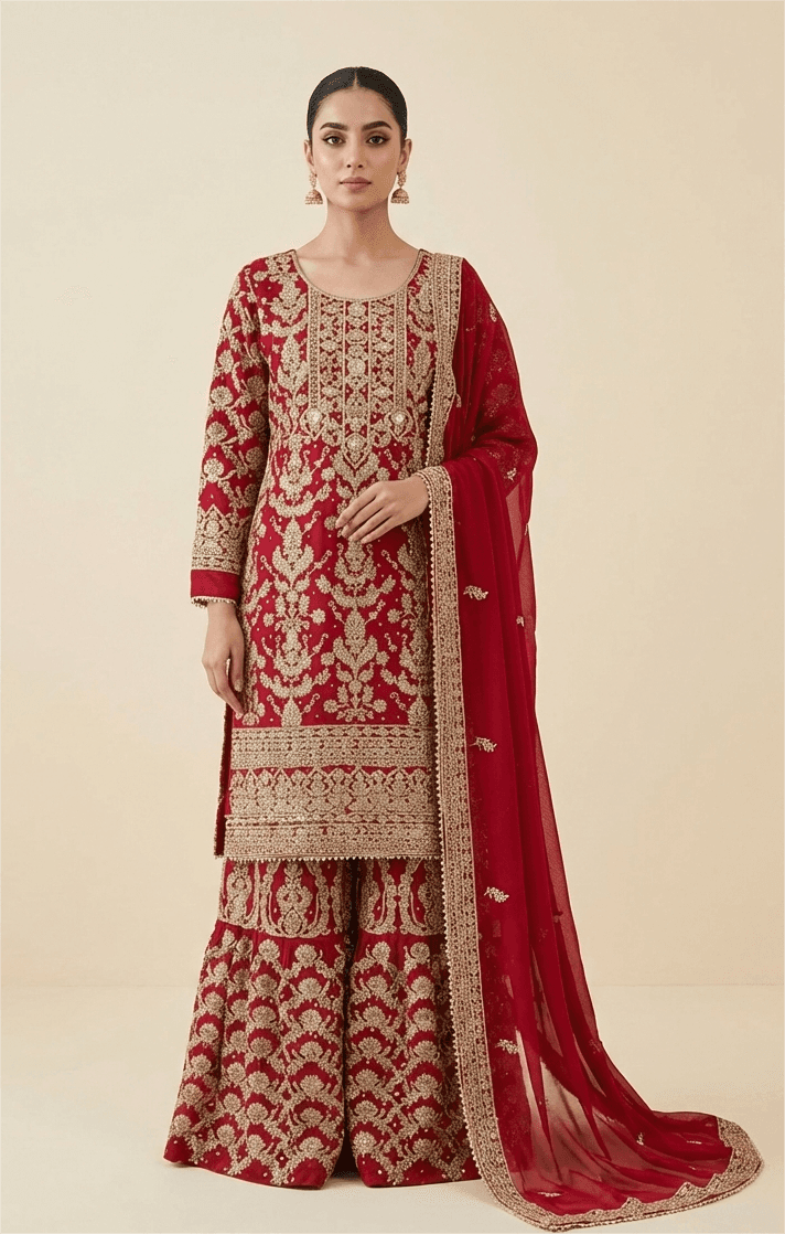 Farshi Gharara – Red